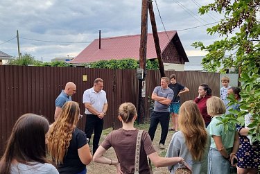В СНТ «Горизонт» прошел прием граждан